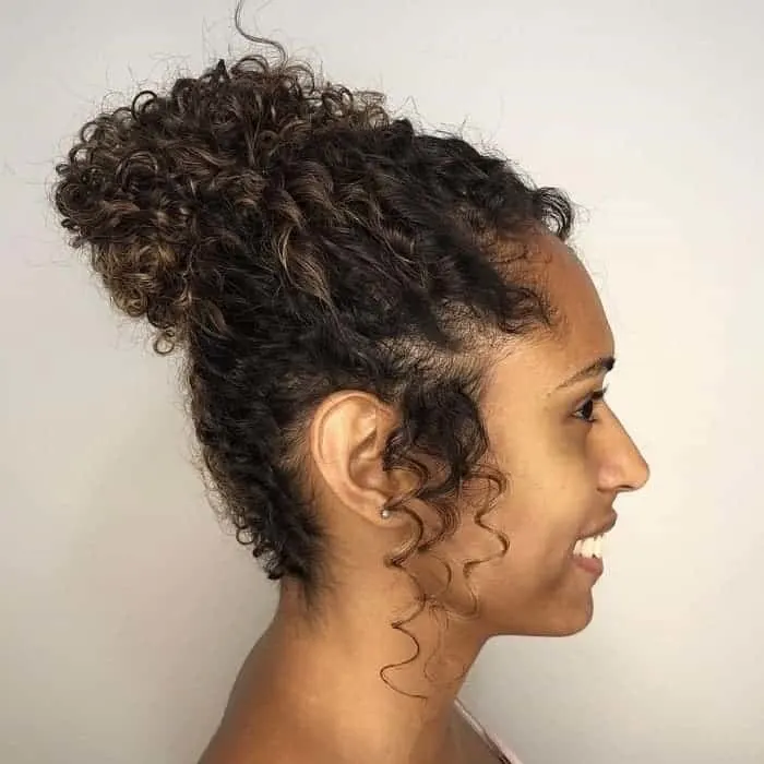 Updos for Curly Hair