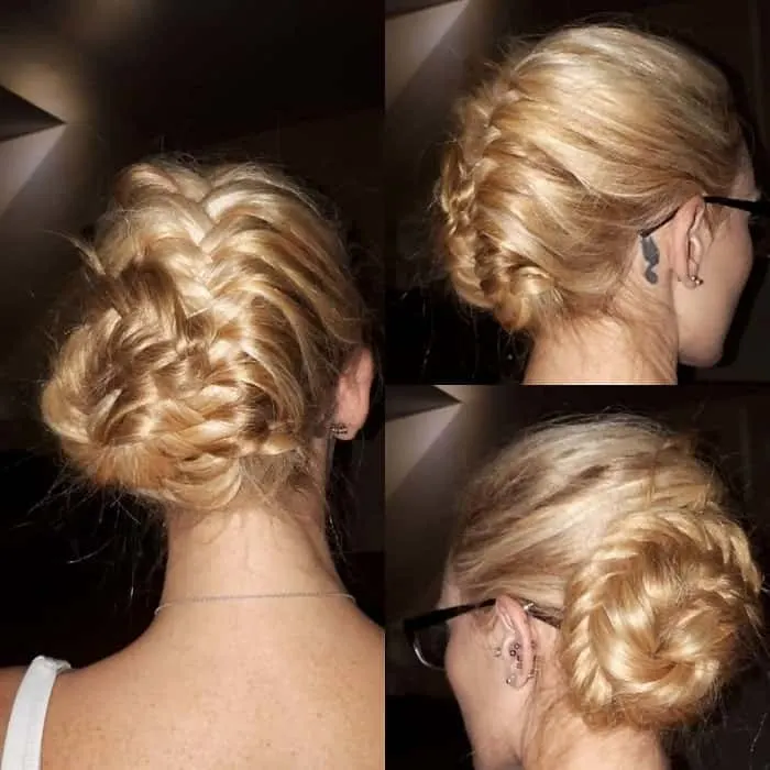 updos for shoulder-length hair