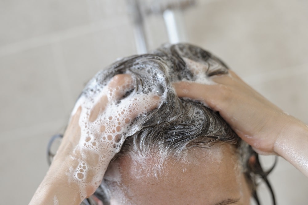 use shampoo on roots only to prevent thinning hair