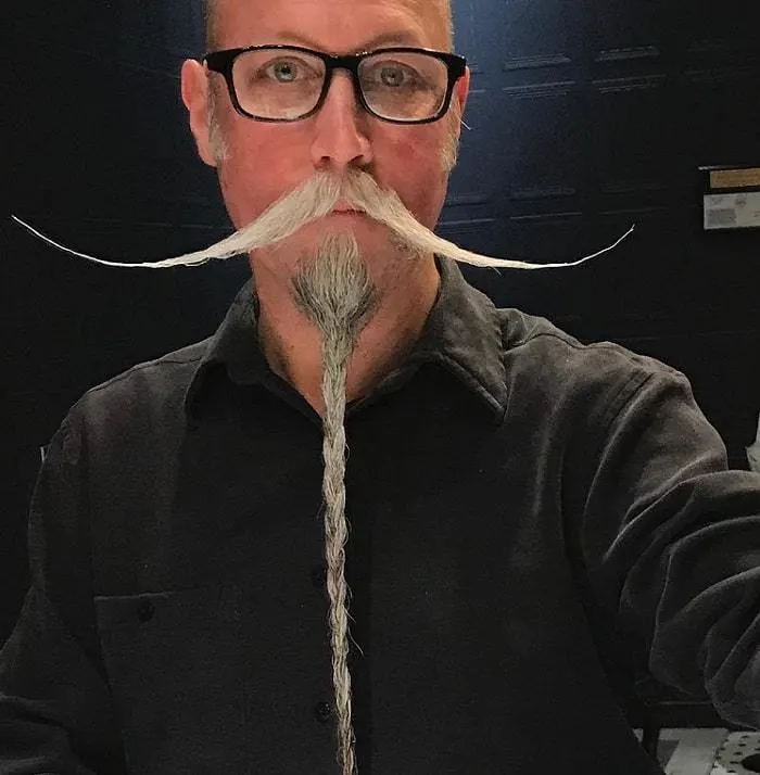 Gigantic Van Dyke Beard for Men