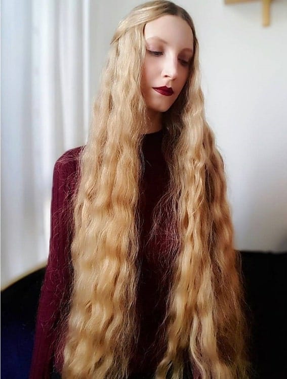 Very Long Wavy Hair
