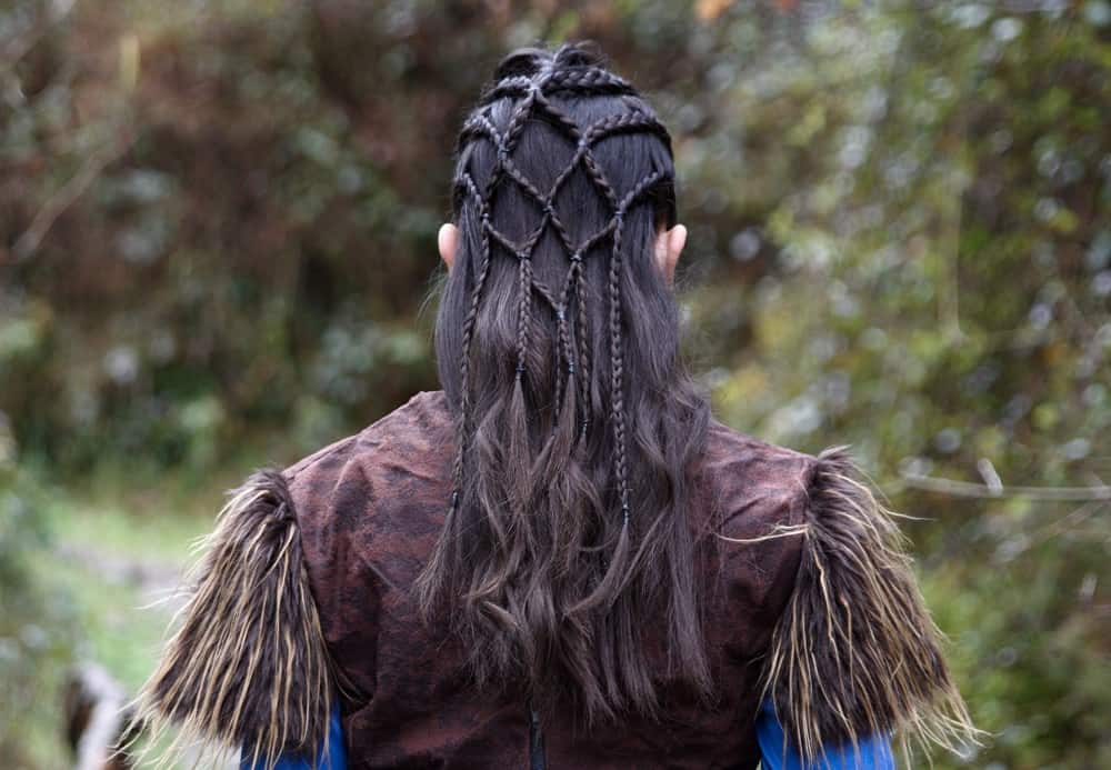 viking women's braids