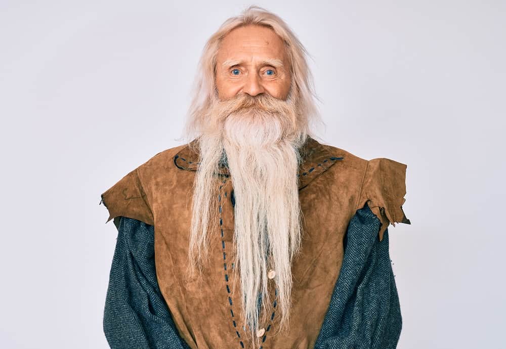 viking hairstyle for older men