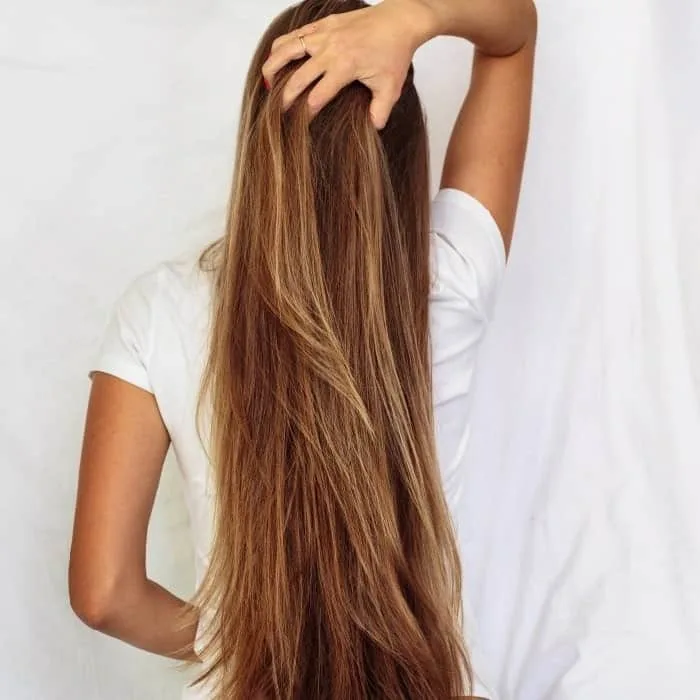 waist length hair