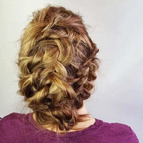 braid hairdo worn by warrior women