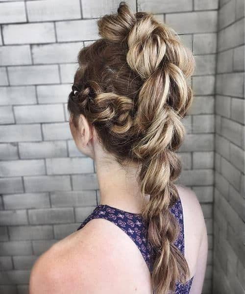 popular warrior braid hairstyles for women
