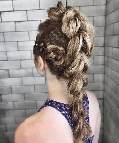 popular warrior braid hairstyles for women