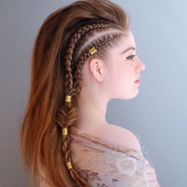 20 Enthralling Warrior Braid Hairstyles For Women 6725