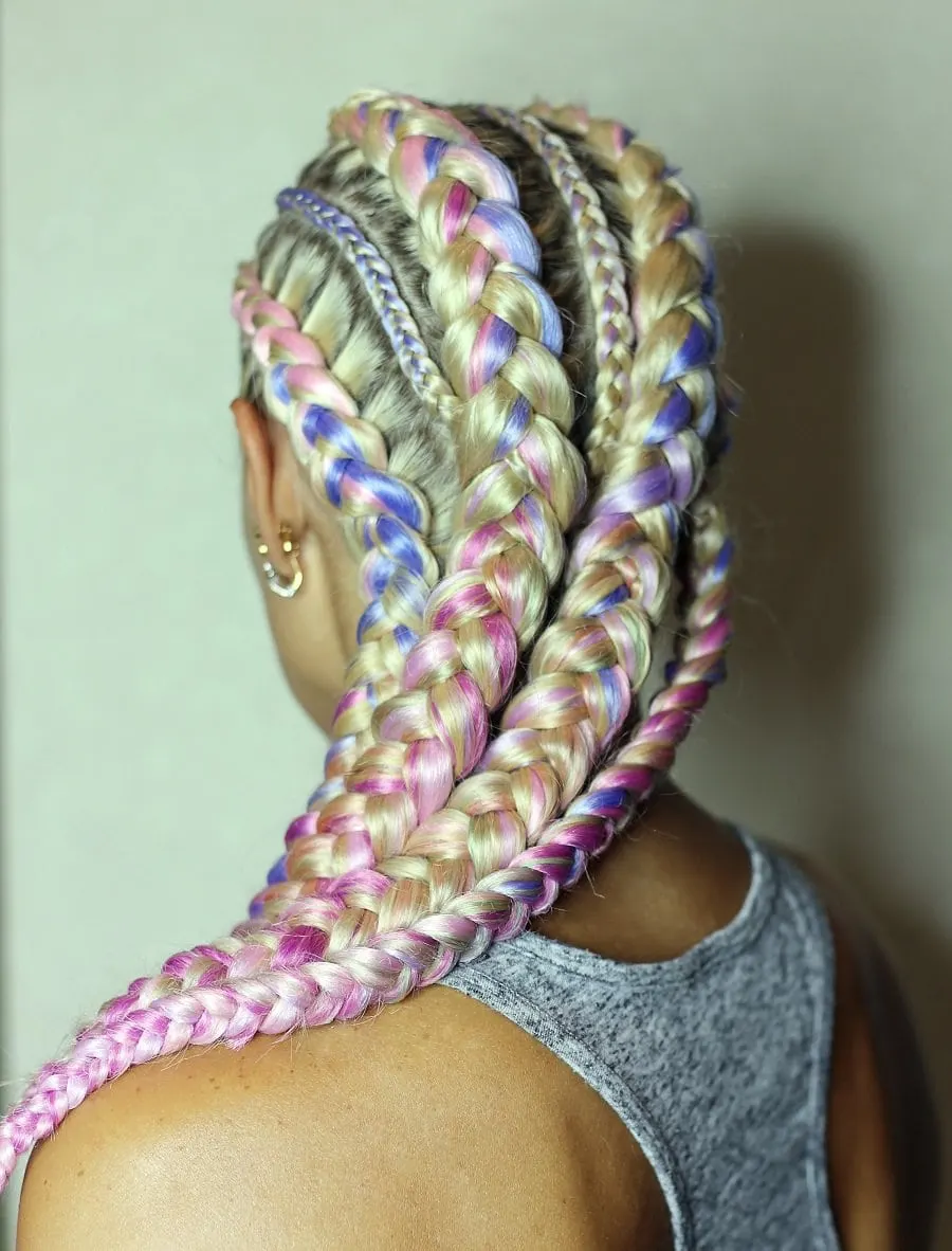 warrior braids for women