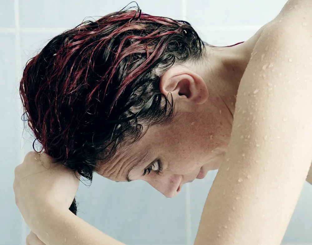 wash out your hair color if you don't like it