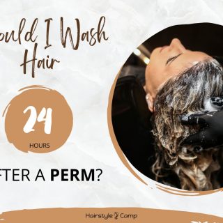washing hair 24 hours after a perm