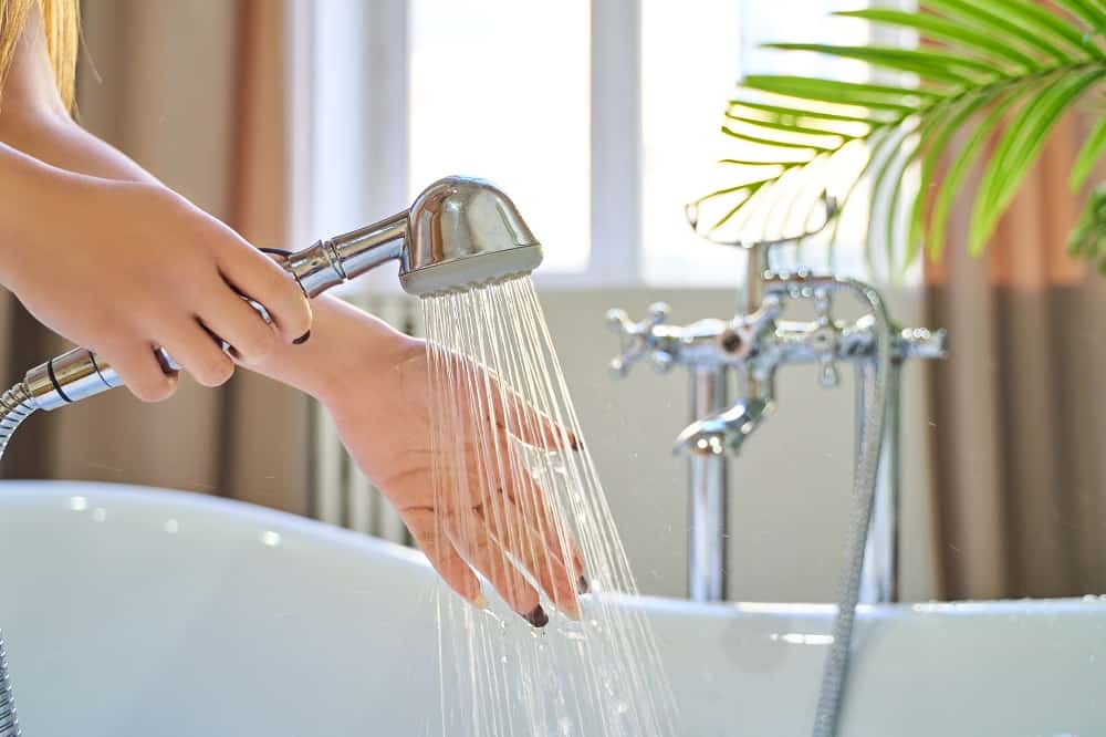 water temperature for washing hair