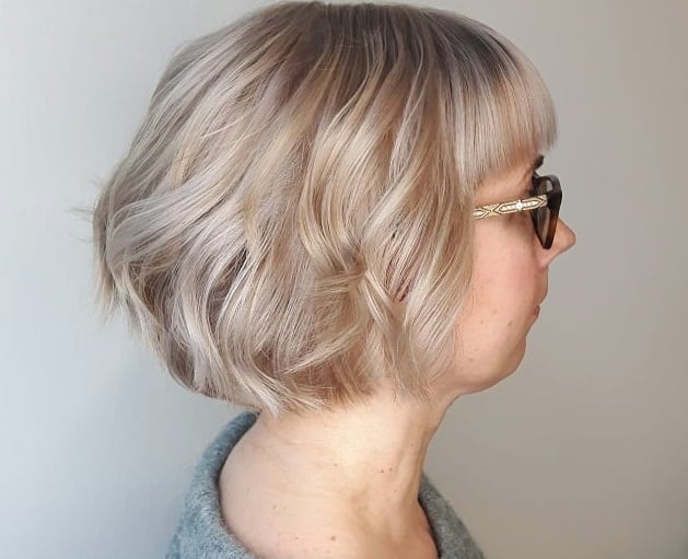 Wavy Bob Haircuts With Bangs Find Your Perfect Hair Style