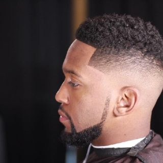 black men wavy hairstyles