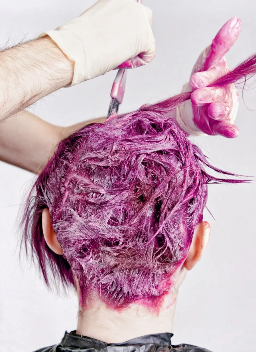 Ways to dye hair pink
