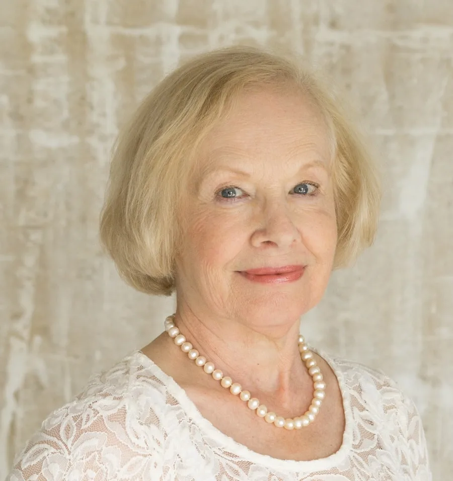 wedding hair bob for grandmothers