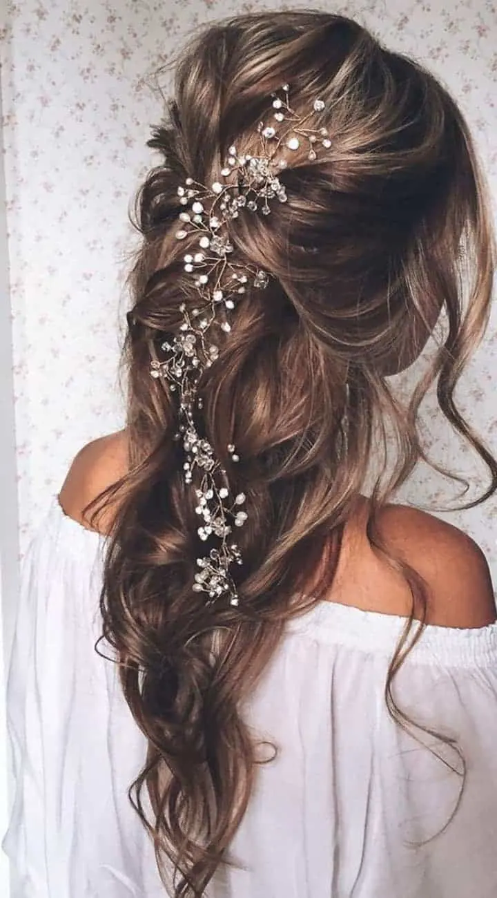 nice Wedding Hair Down hair for girl