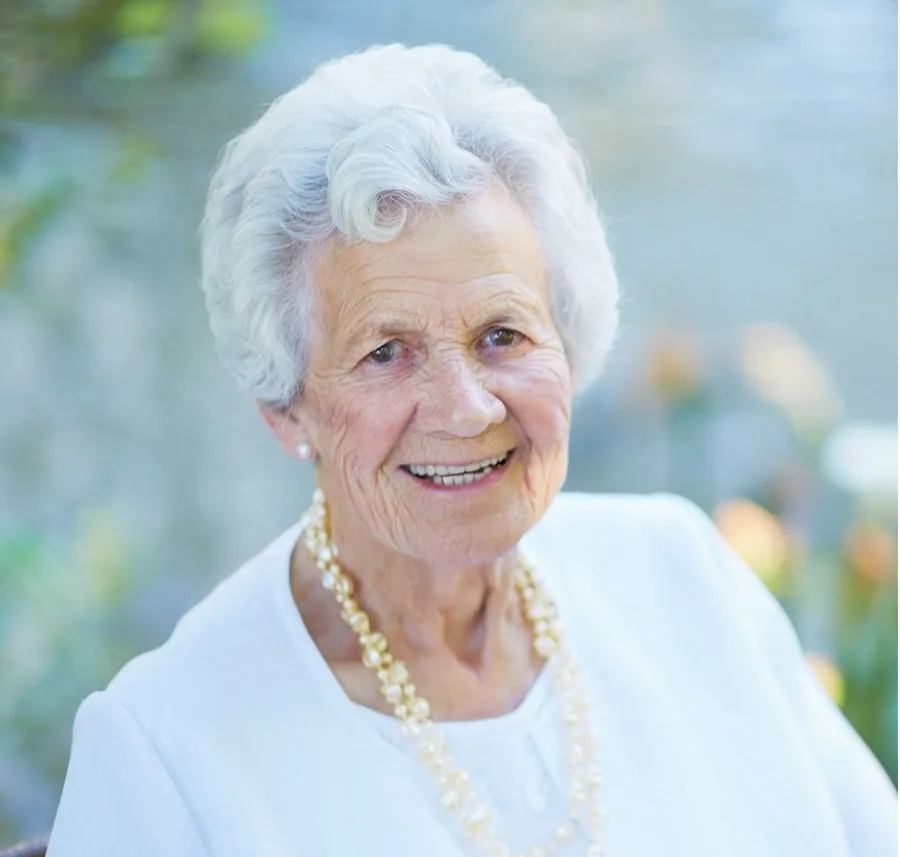 wedding hairstyle for grandmothers over 60