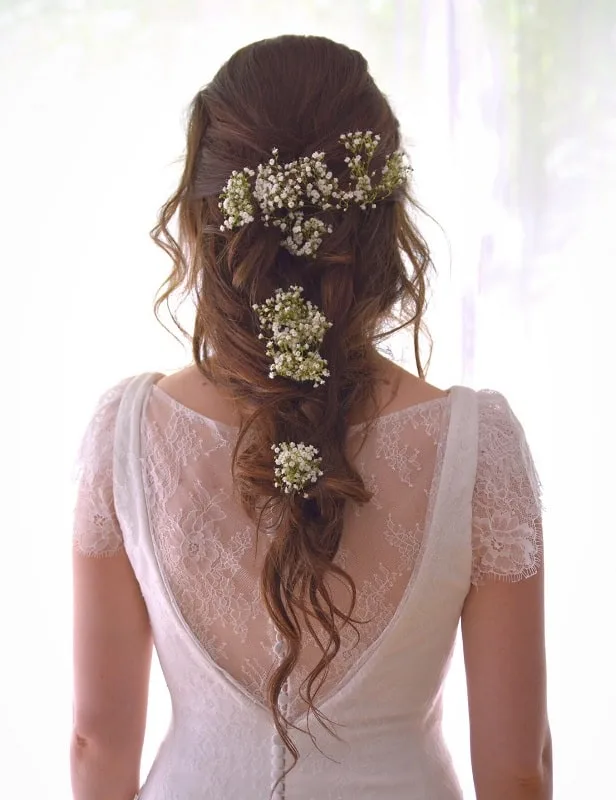 wedding hairstyle for thin hair