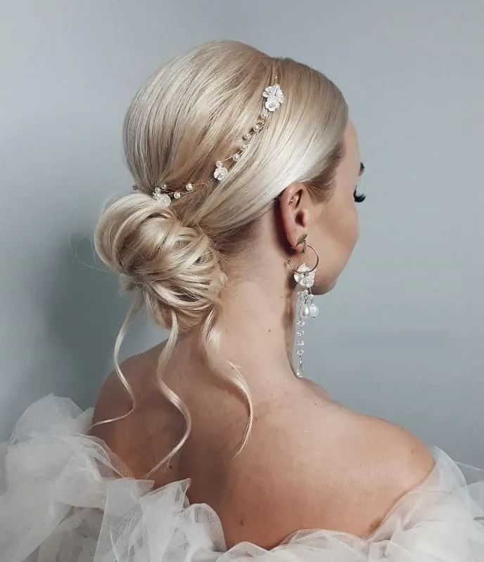 wedding updos for long thick hair