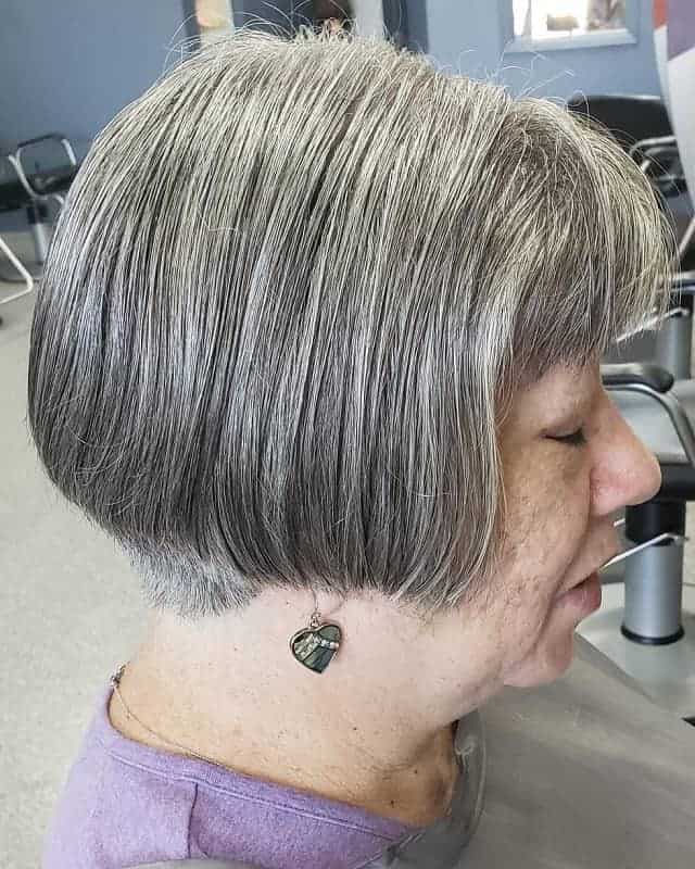 wedge style haircuts for over 60