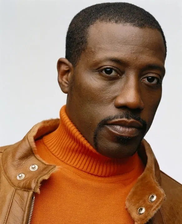 Wesley Snipes's Thin black Mustache