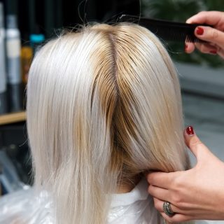what to do when some of hair parts didn't dye