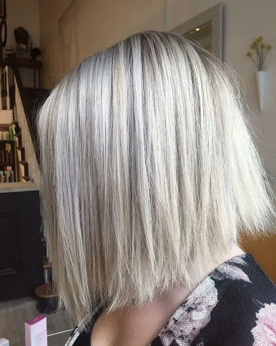 white blonde highlights for women