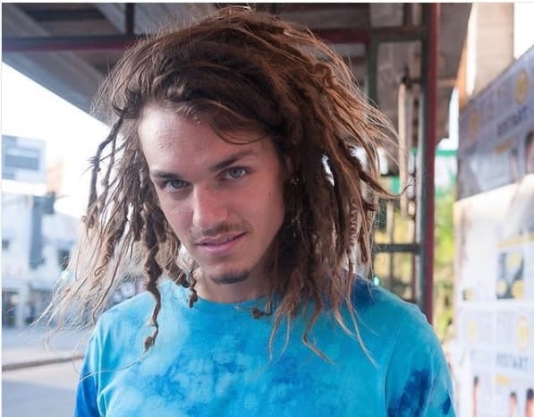 messy dreads for white boys