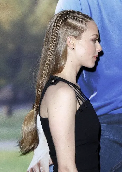 Long Braided Hairstyle for White Girls