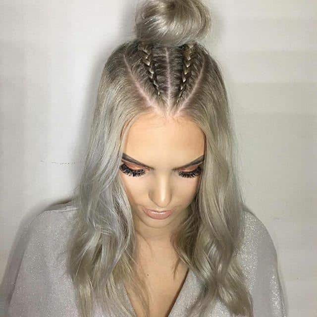 Long Braided Hairstyle for White Girls