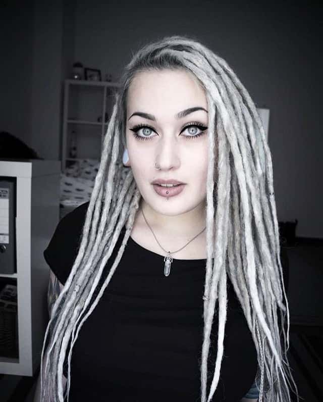 List 101+ Pictures Stages Of Dreads Pictures White Hair Stunning 10/2023