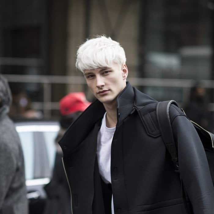 15 Ideal Hairstyles For Men With White Hair Hairstylecamp
