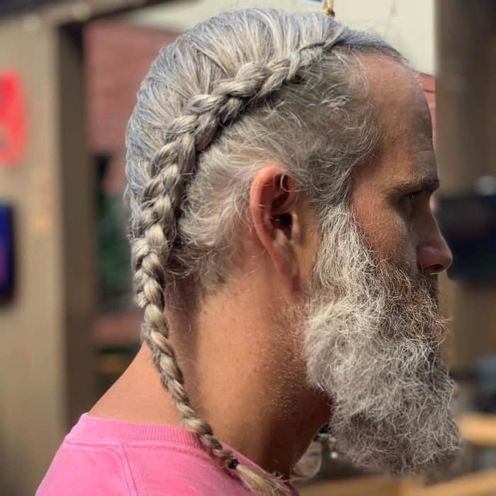 braids for older white men