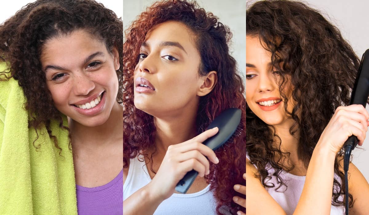 why curly hair gets frizzy
