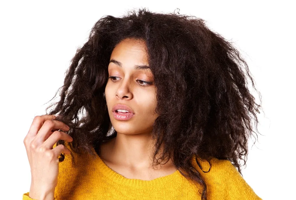 why relaxed hair becomes puffy - Damaged Hair