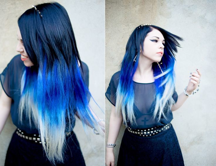 25 Dark Blue Hair Colors For Women Get A Unique Style