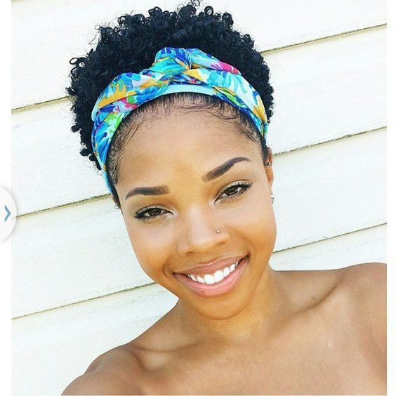 wrap hairstyle for short black hair