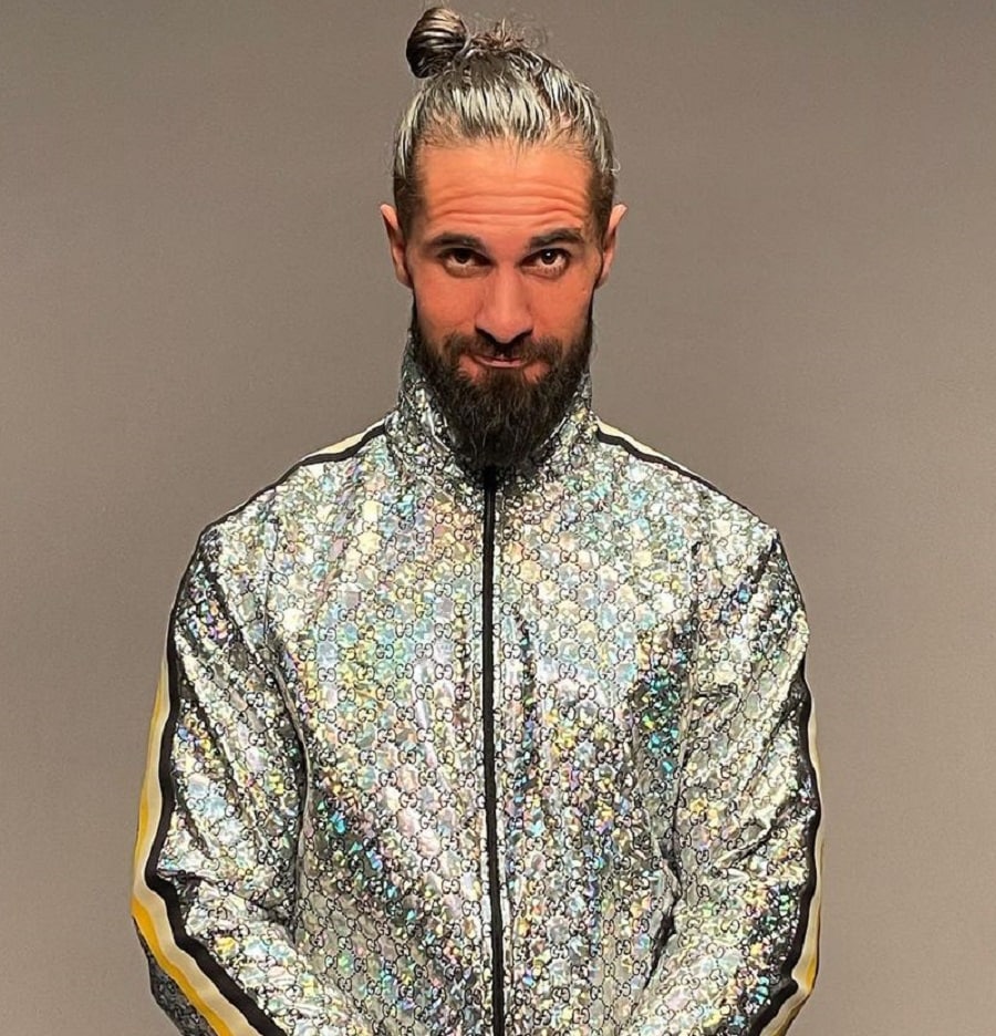 wrestler Seth Rollins hairstyle