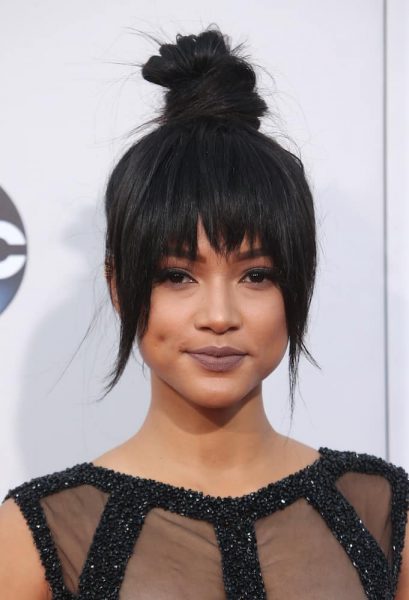 41 Updos With Bangs That Ll Get You Noticed In 2021