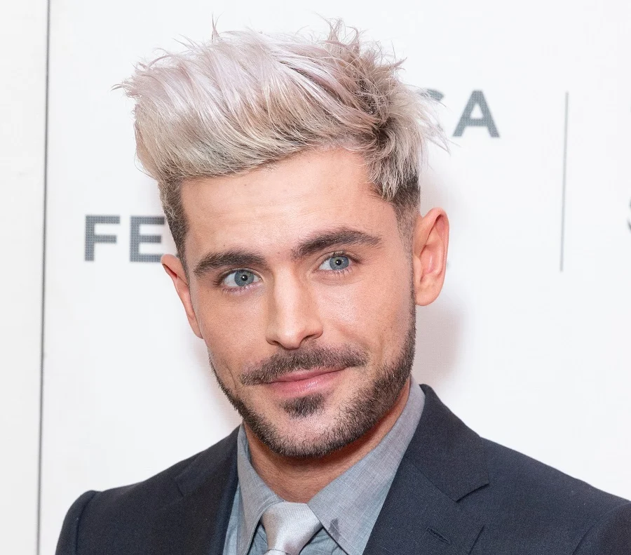 zac efron brush up hairstyle