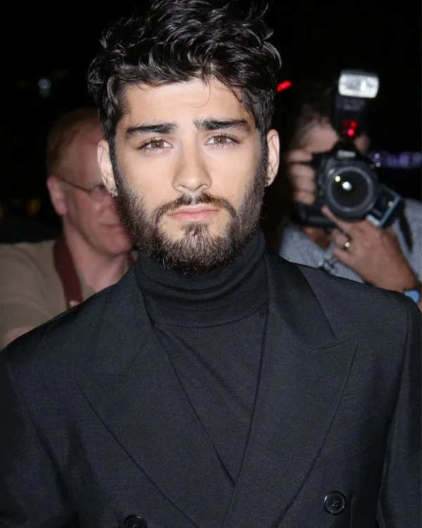 full beard style of Zayn Malik